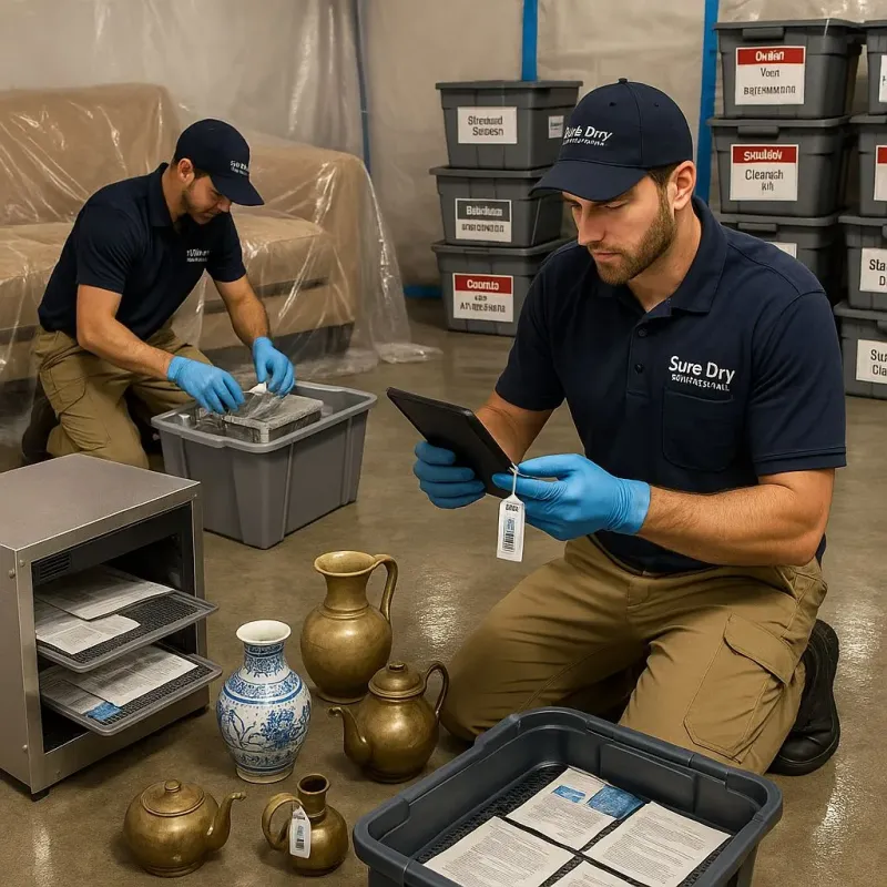 Content Protection and Restoration process in Prairieville, LA